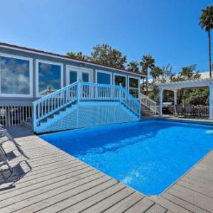 Home with Deck and Dock on San Jacinto River