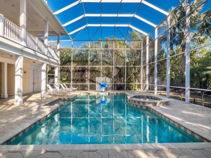 the Palm and Shell Captiva Island private luxury home with pool hot tub and beach access Captiva Florida