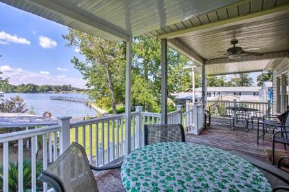 Fishermans Lakefront Home with Boat Lift and Deck!