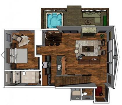 Lake Front Escape - Jacuzzi Steps to Lake Estes Indoor/Outdoor Fireplace - image 11