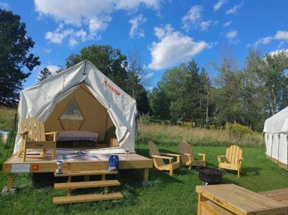 Tentrr State Park Site - NY Canals - Palmyra Macedon Getaway Site A at Lock E 29 - Double Camp