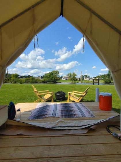 Tentrr State Park Site - NY Canals - Palmyra Macedon Getaway Site C at Lock E 29 - Double Camp