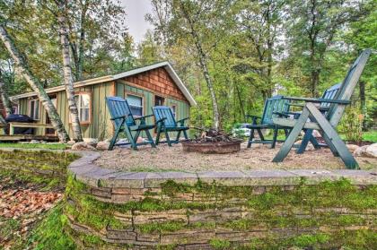 Waterfront Pequot Lakes Cabin with Dock and Sandy Beach