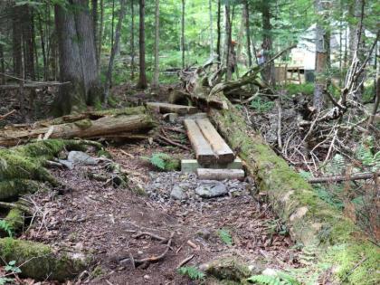 Luxury tents in Rangeley Maine