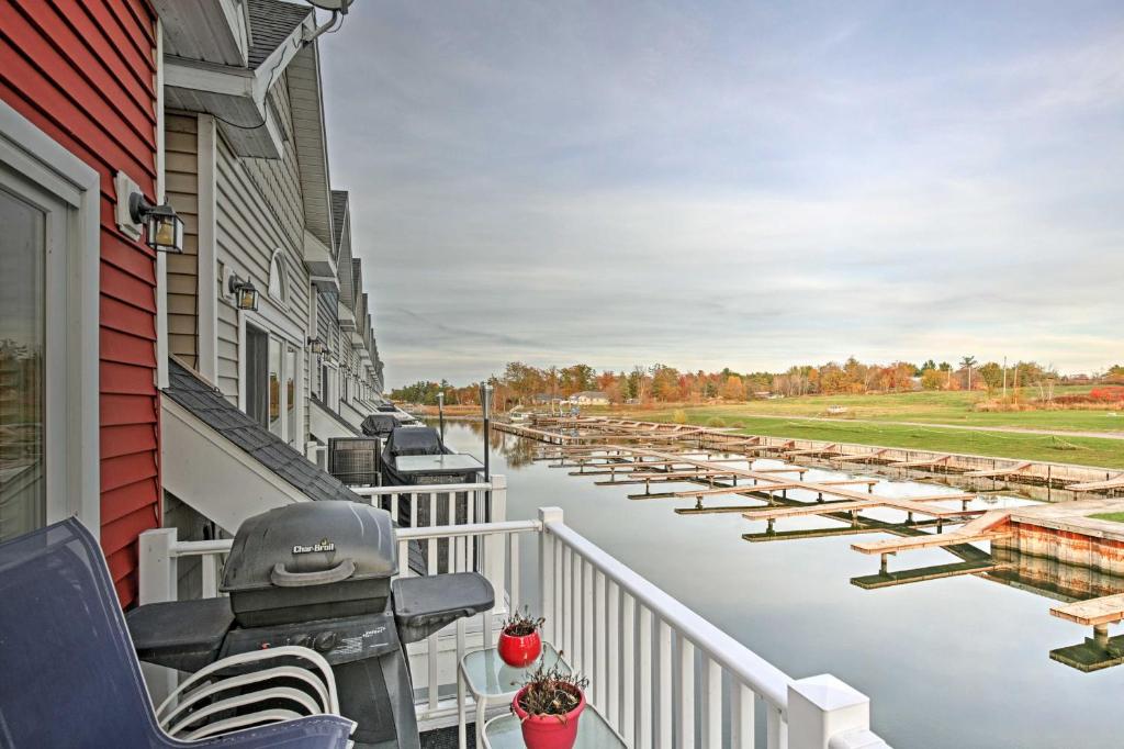 Townhome with Attached Boathouse on Alexandria Bay! - main image