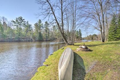 Riverfront Cabin in Alger with Patio and WiFi! - image 3