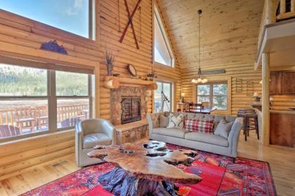 Secluded Alma Log Cabin with Deck Hot Tub and Views! - image 3