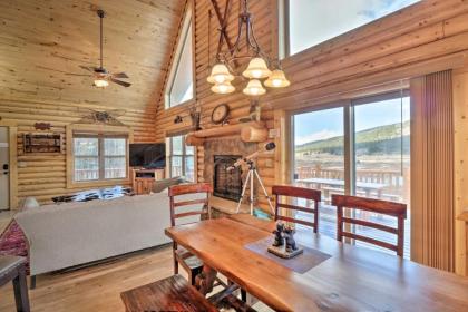 Secluded Alma Log Cabin with Deck Hot Tub and Views! - image 9