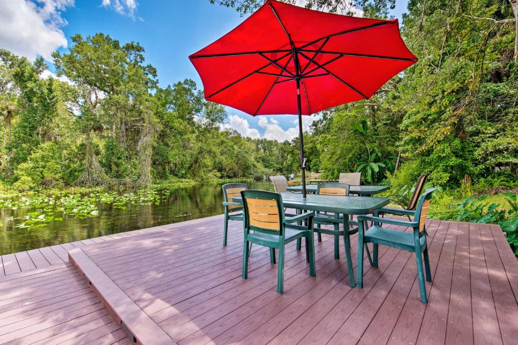 Waterfront Bungalow Studio on Rock Springs River! - main image