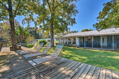 Canal front Home with Boathouse and Fishing Deck