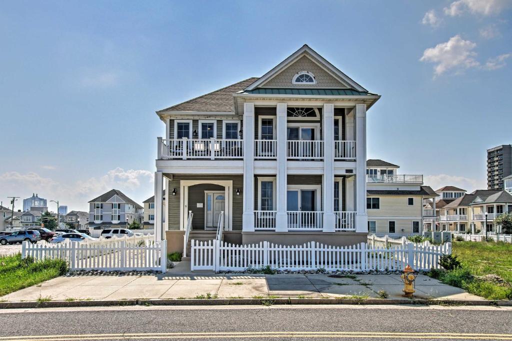 Oceanfront Atlantic City Home 1 Mi to Pier! - main image