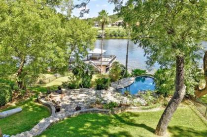 Lake Austin Double Decker Boat House