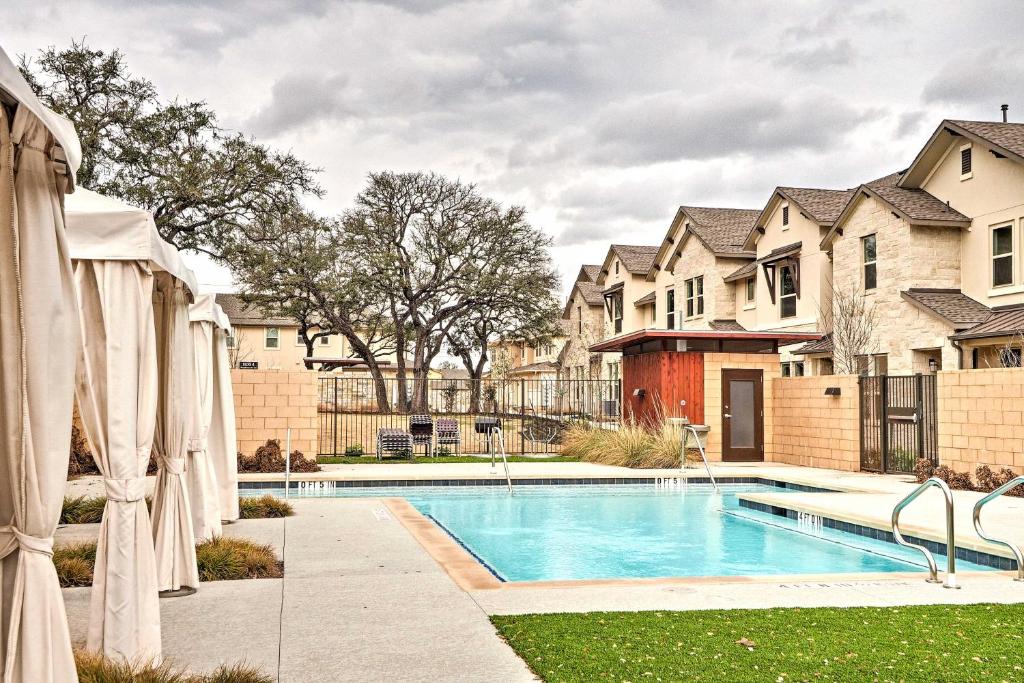 Upscale and Modern Austin Townhome with Pool Access! - main image