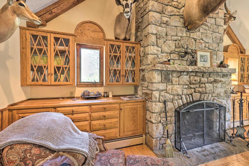 40-Acre Ski Retreat with Hot Tub and Trout Pond - image 6