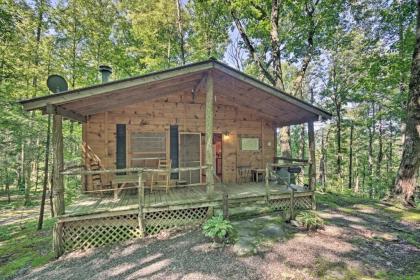 Pisgah Forest The Oak Cabin with Deck by Creek