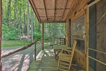 Pisgah Forest The Oak Cabin with Deck by Creek - image 2