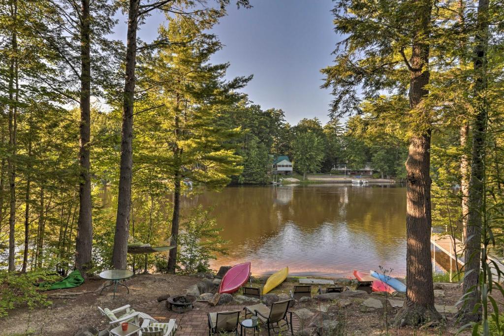 4-Season Lake House with Seasonal Hot Tub and Dock! - main image