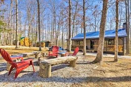 Mountain Retreat Fire Pit Pool Table and Fireplace - image 2