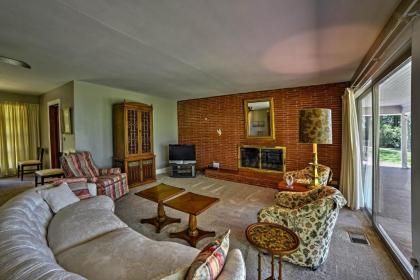 1950s Style House with Dock and Patio on Newport River Beaufort