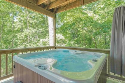 the Woodstock House Hot tub Back 40 trails