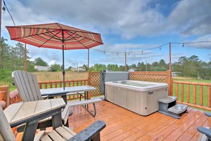 Rustic Benezette Cabin with Porch Hot Tub and Fire Pit - image 11