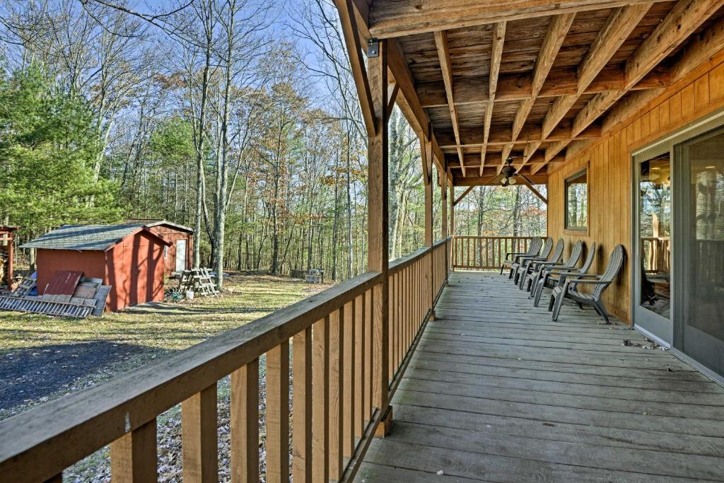 Rustic Benton Home on 50 Acres with Deck and Views! - main image