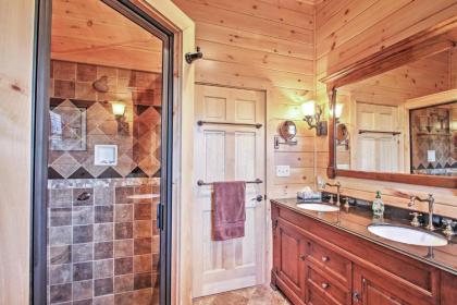 Newly Built Bethel Log Cabin with Deck Near Skiing! - image 12