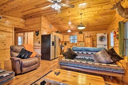 Serene Broken Bow Cabin with Hot Tub and Fire Pit - image 15