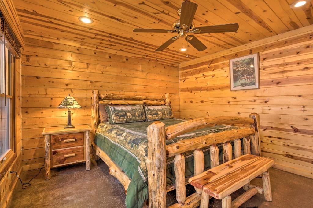 Spacious Broken Bow Cabin with Hot Tub and Playground! - image 7