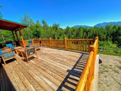 UV Log home with direct Cannon Mountain views Minutes to attractions Fireplace Pool Table AC - image 13