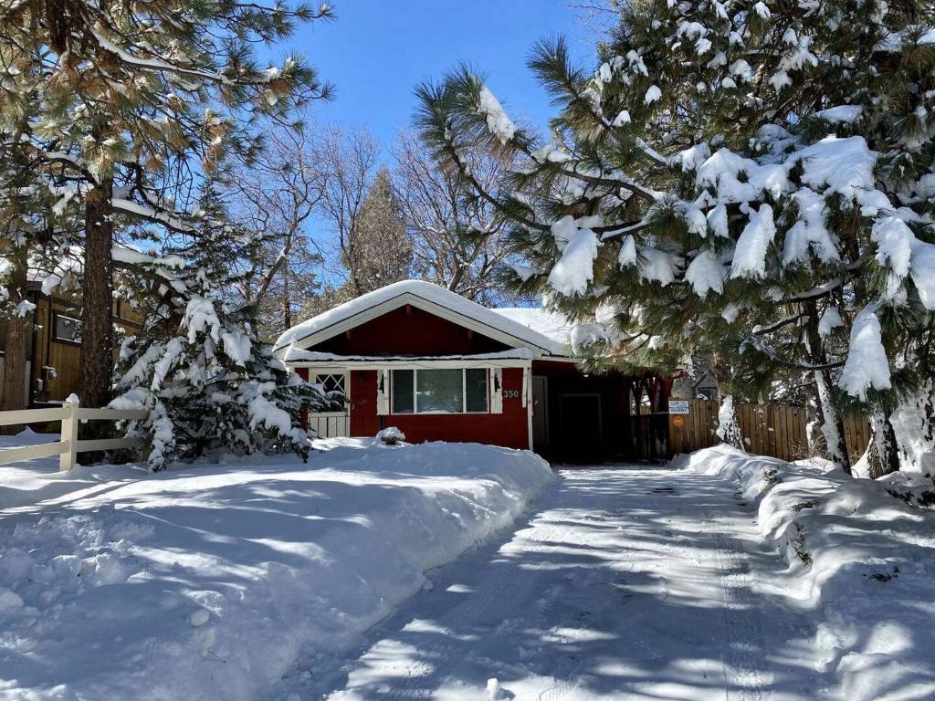 Cozy Red Cabin - main image