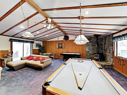 New Listing! Fireside Fun With Deck Game Room & Bar Home - image 2