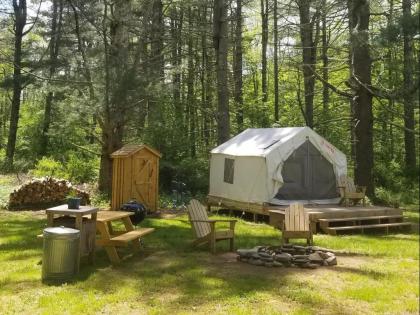 Luxury tents in Big Indian New York