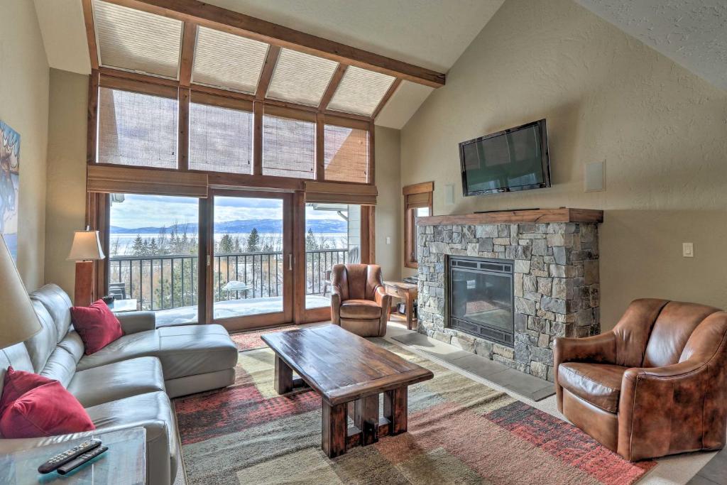 Expansive Bigfork Resort Retreat on Flathead Lake! - main image