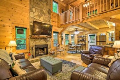 Blairsville Cabin with Fire Pit Near 2 Lakes!