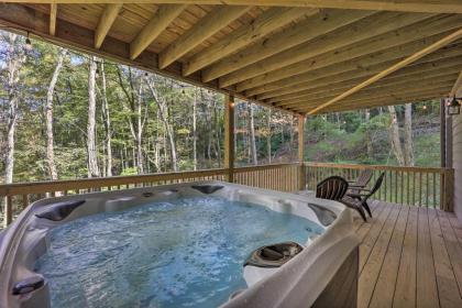 Treetop Cabin with Hot Tub Near Appalachian Ski - image 3