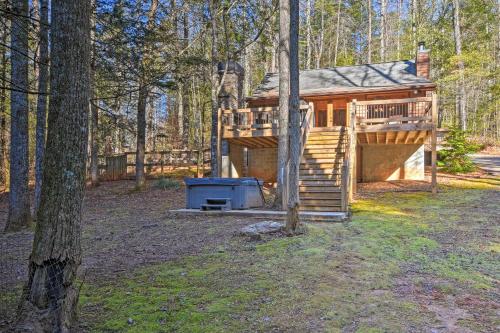 Blue Ridge Mtns Creekside Cabin with Hot Tub and Pier! - image 4