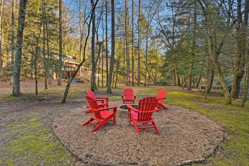 Blue Ridge Mtns Creekside Cabin with Hot Tub and Pier! - image 5