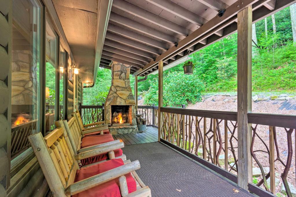 Quaint Cabin with Outdoor Fireplace and Sunroom! - image 2