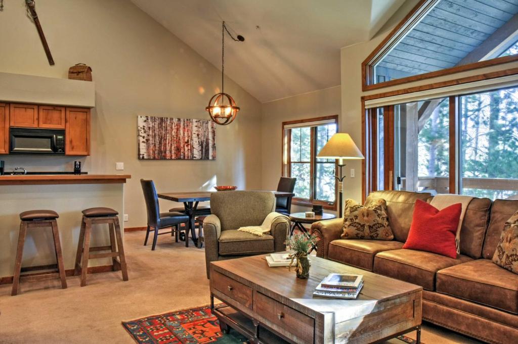 Updated Breck Condo with Mtn Views Walk to Ski Lift - main image