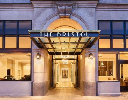 the Bristol Hotel Bristol