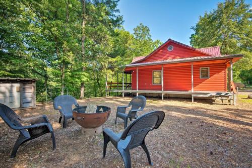 Broken Bow Cabin with Deck on Mountain Fork River! - main image