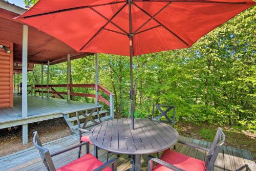 Broken Bow Cabin with Deck on Mountain Fork River! - image 4