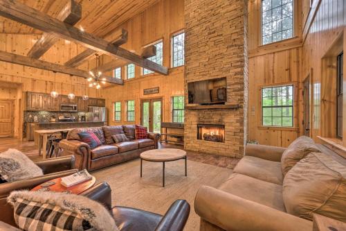 Refined Rustic Retreat with Hot Tub Near the Lake! - image 4