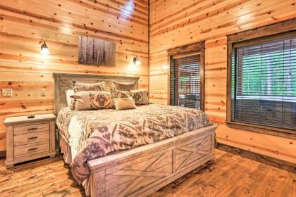 Dreamy Deluxe Cabin with Hot Tub and Outdoor Fireplace! - image 12