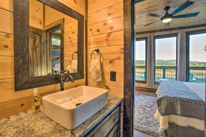 Modern Cabin with Hot Tub and Panoramic Views! - image 12