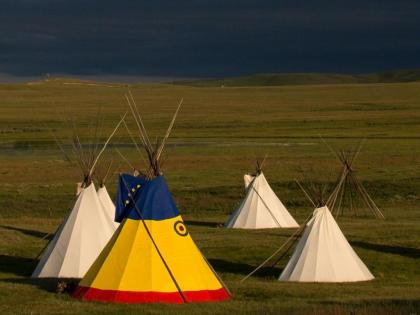 Luxury tents in Browning Montana