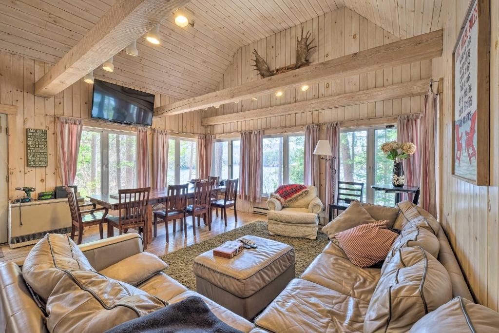 Quiet Waterfront Cabin with Dock and Game Room! - main image