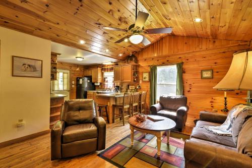 Fox Creek Waterside Cabin with Private Hot Tub! - image 5