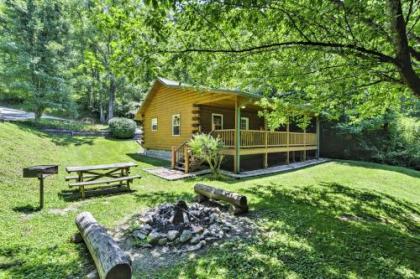 Fox Creek Hillside Cabin with Hot tub and Fire Pit Bryson City North Carolina